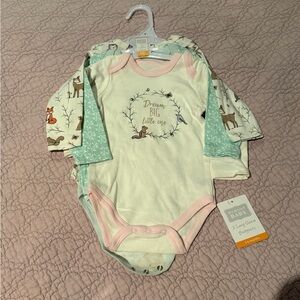 Hudson Baby Long Sleeve Bodysuit Set